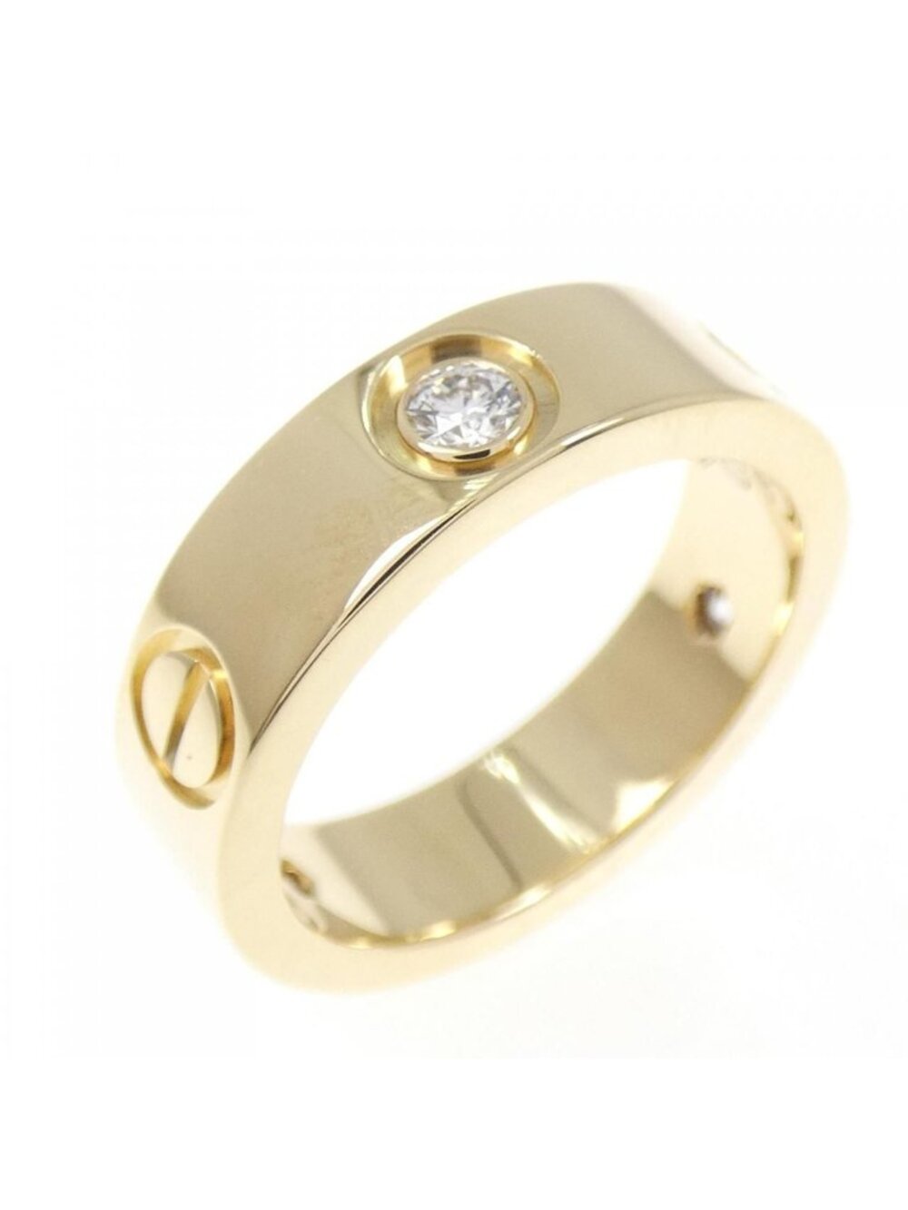 Cartier Love Half Diamond Ring